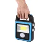 Anbao portable solar-powered searchlight, work light, USB outdoor camping high-intensity power bank, emergency light details Picture